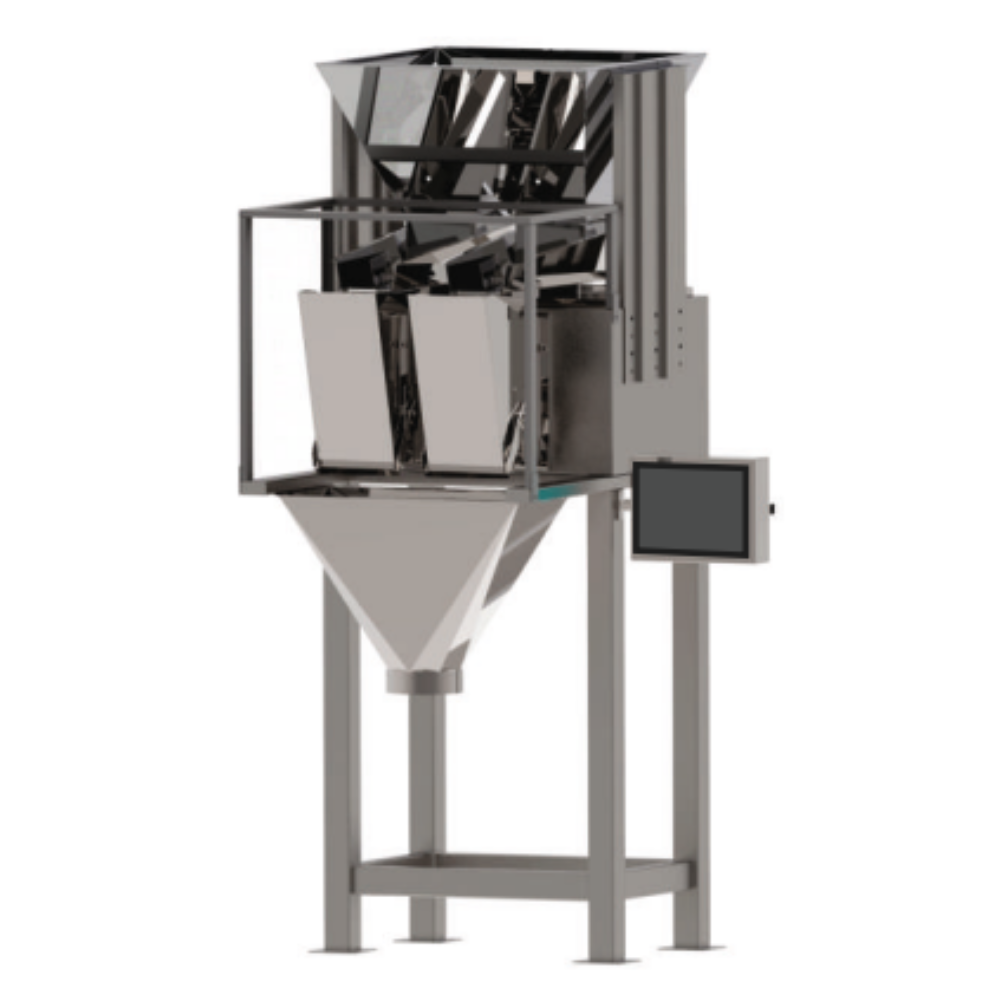 2 Head Linear weighing filling Machine