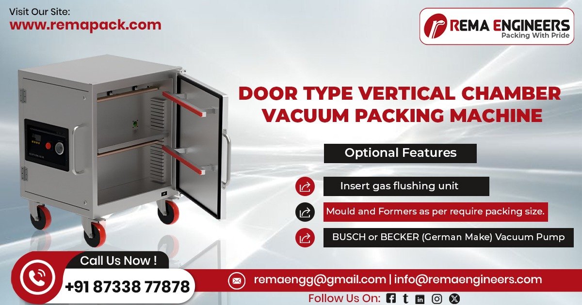 Door Type Vertical Chamber Vacuum Packing Machine in Assam