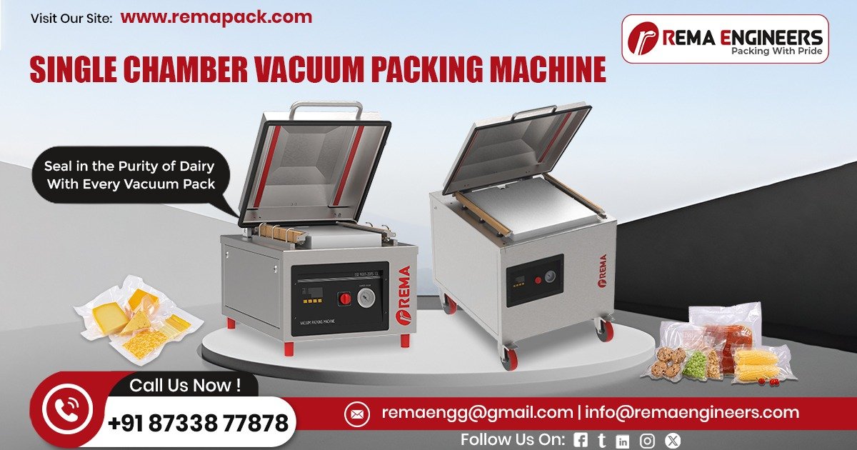 Single Chamber Vacuum Packing Machine in Jharkhand