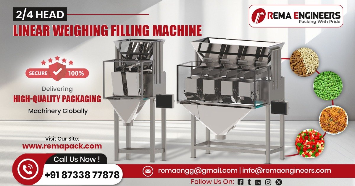 2/4 Head Linear Weighing Filling Machine in Maharashtra