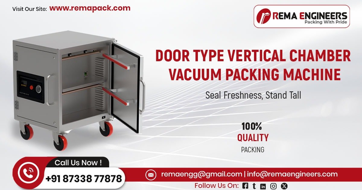 Door Type Vertical Chamber Vacuum Packing Machine in Maharashtra