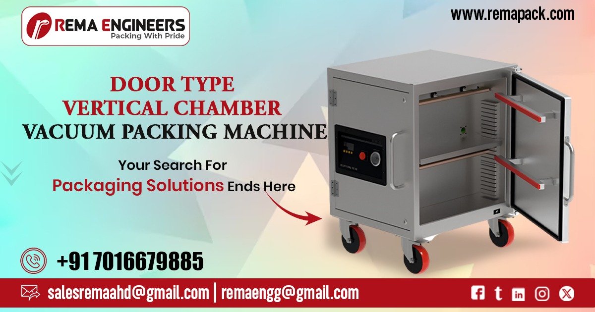 Door Type Vertical Chamber Vacuum Packing Machine in Andhra Pradesh