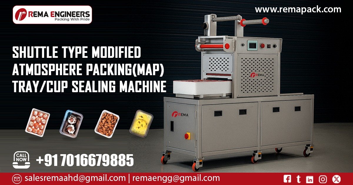 Shuttle Type Modified Atmosphere Packaging Machine in Tamil Nadu