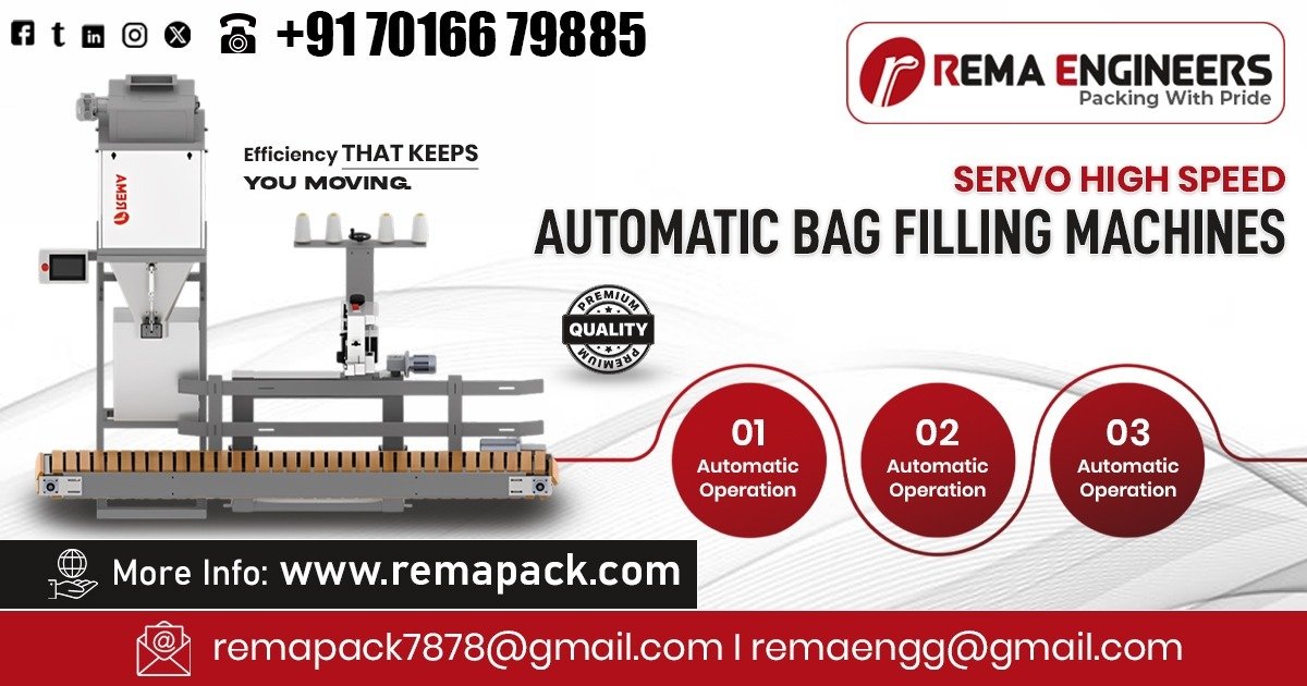 Servo High Speed Automatic Bag Filling Machines in Karnataka