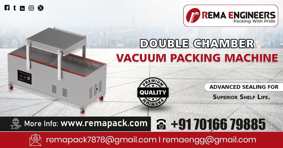 Double Chamber Vacuum Packing Machine in Punjab