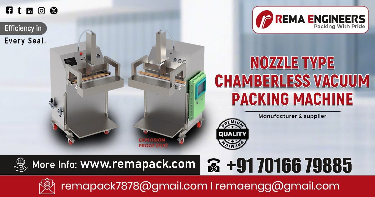 Chamber Less Nozzle Type Vacuum Packing Machine in Madhya Pradesh