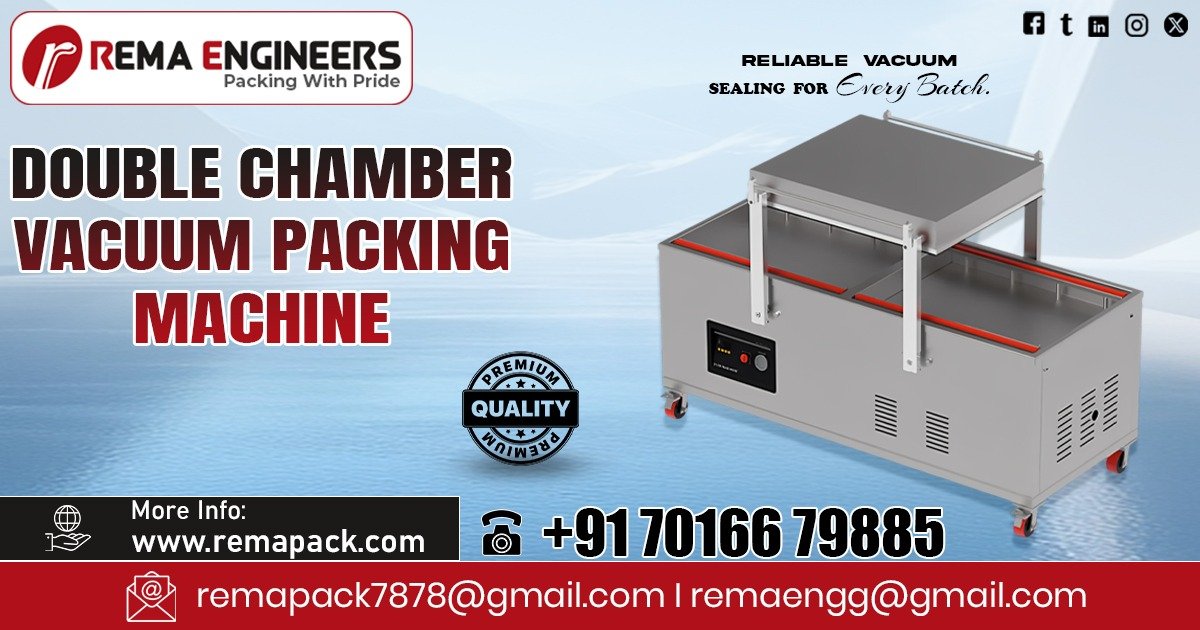 Double Chamber Vacuum Packing Machine in Maharashtra