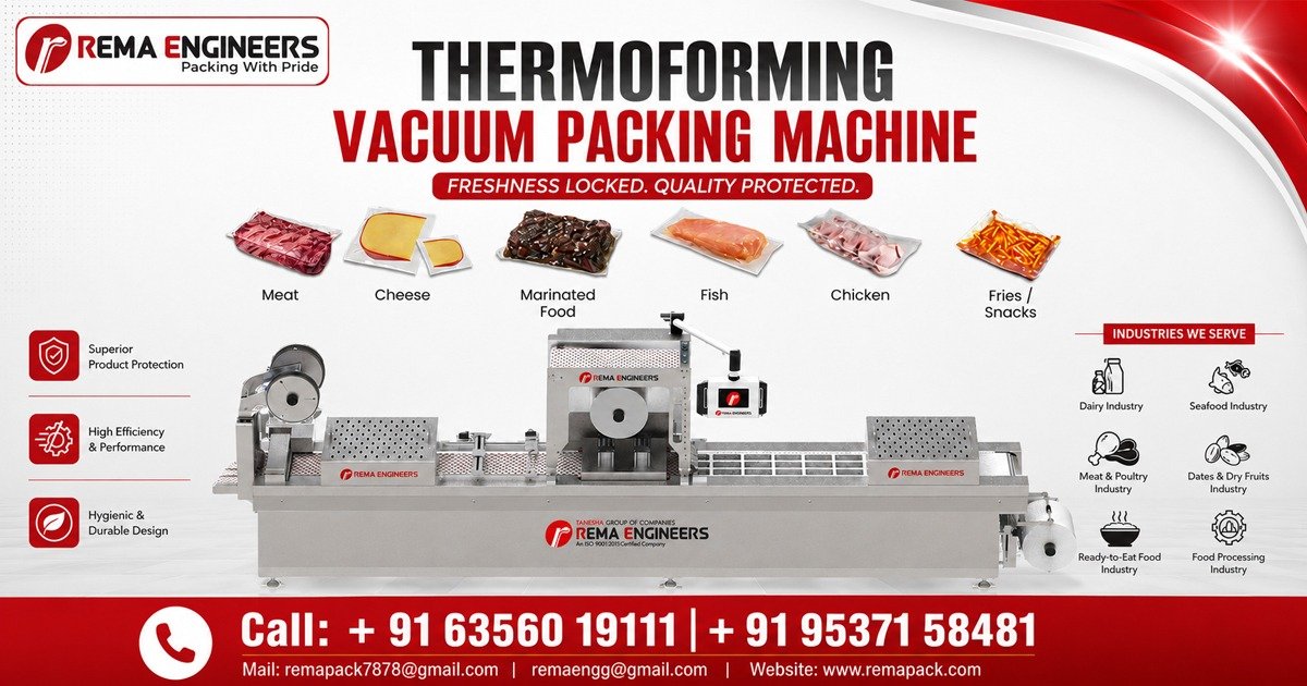 Thermoforming Vacuum Packing Machine In Saudi Arabia