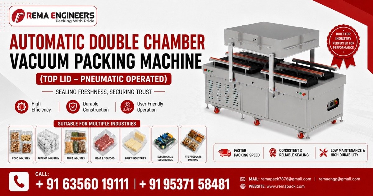 Automatic Double Chamber Vacuum Packing Machine In Jharkhand