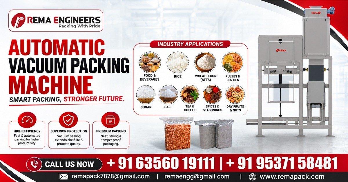 Automatic Vacuum Packing Machine Supplier In UAE