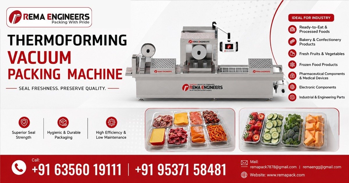 Thermoforming Vacuum Packing Machine In Vietnam