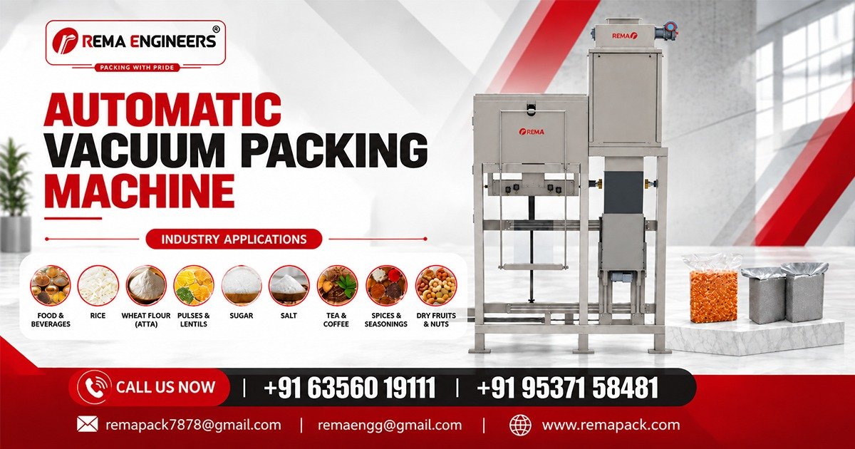 Automatic Vacuum Packing Machine Manufacturer In Gujarat