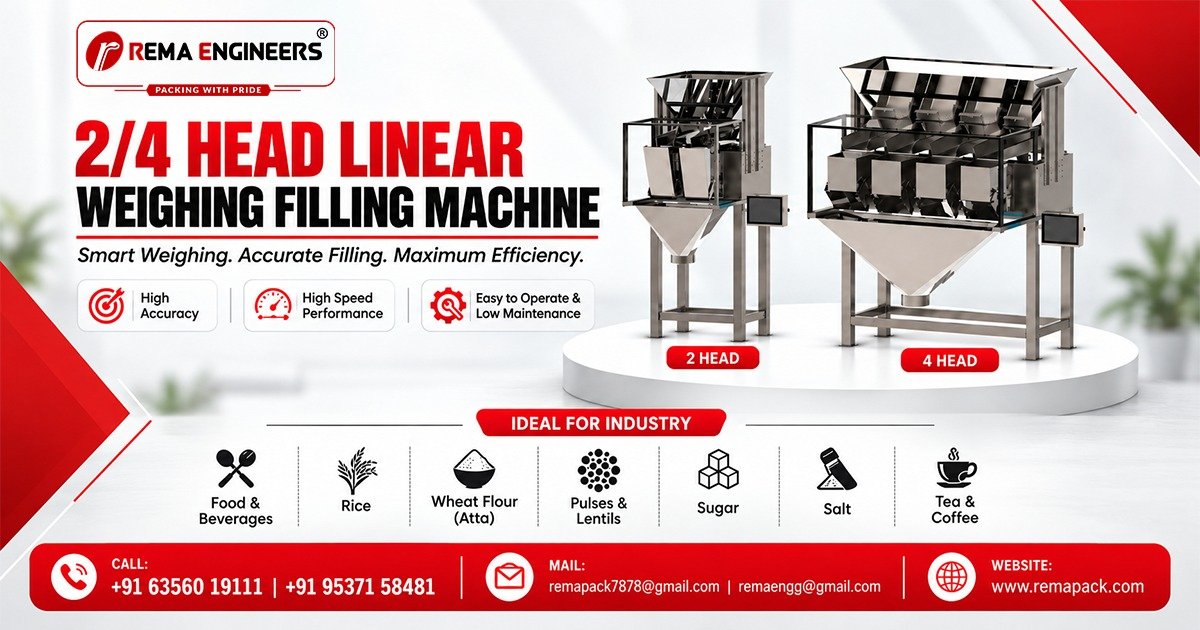 2/4 Head Linear Weighing Filling Machine in West Bengal
