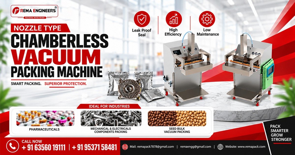 Nozzle Type Chamberless Vacuum Packing Machine In UAE