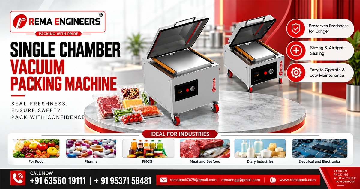 Single Chamber Vacuum Packing Machine In Canada