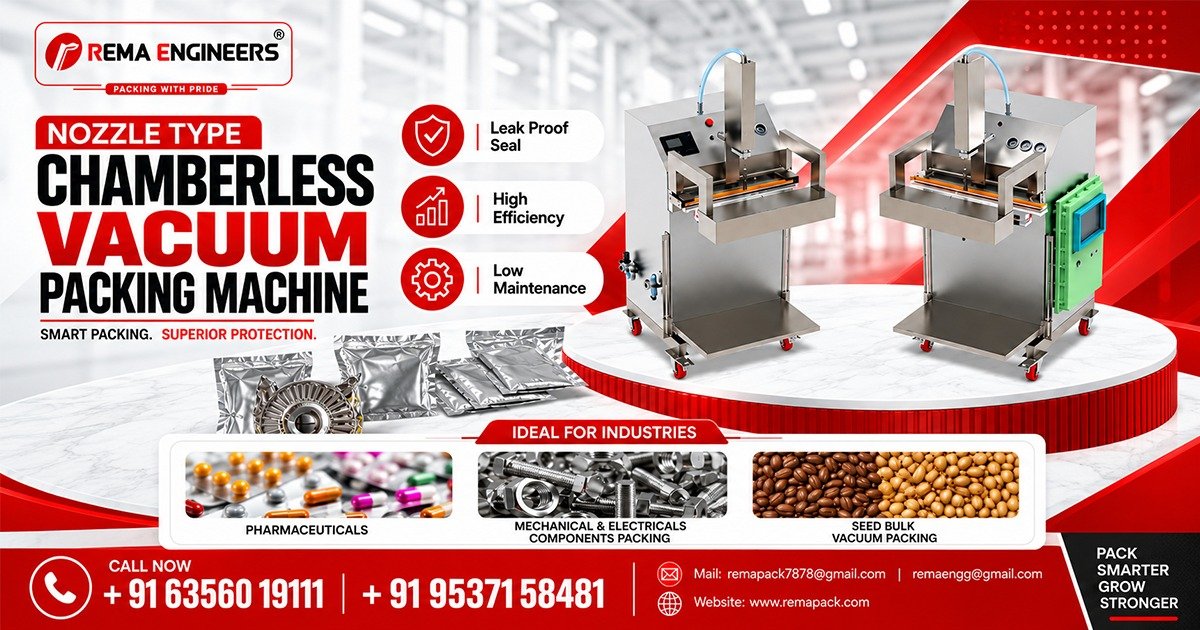 Nozzle Type Chamberless Vacuum Packing Machine In Bangladesh