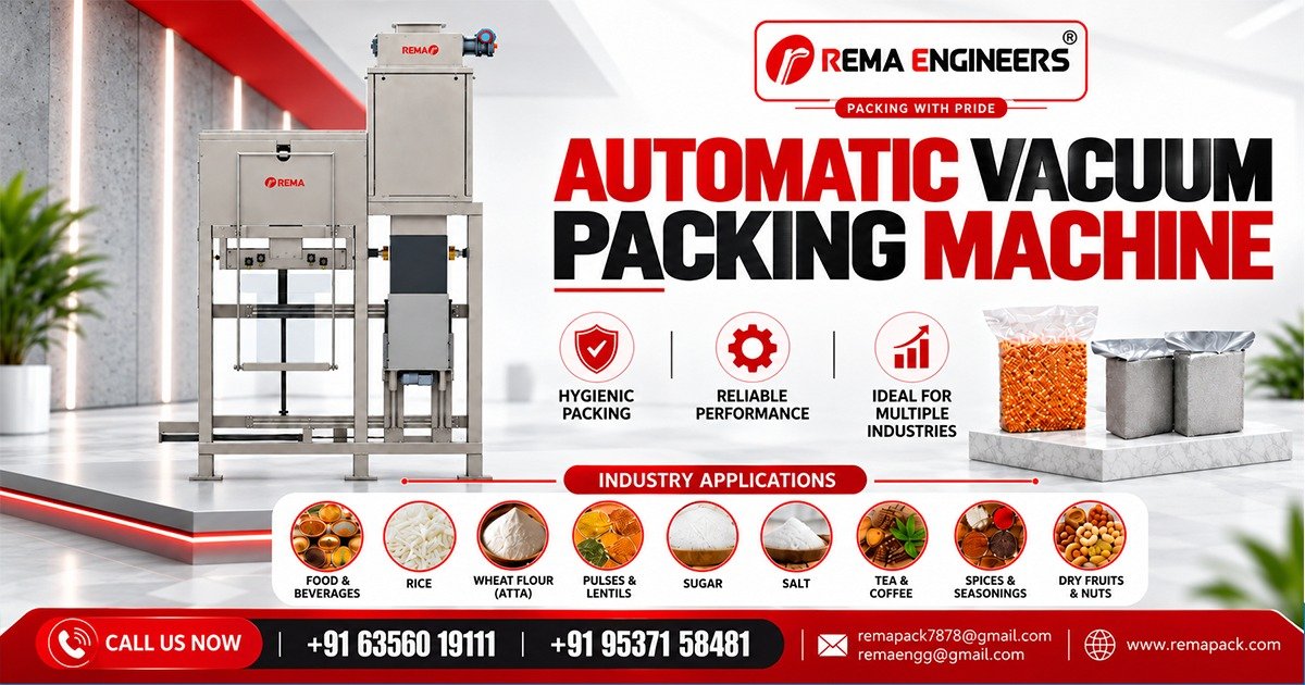 Automatic Vacuum Packing Machine Supplier In Madhya Pradesh