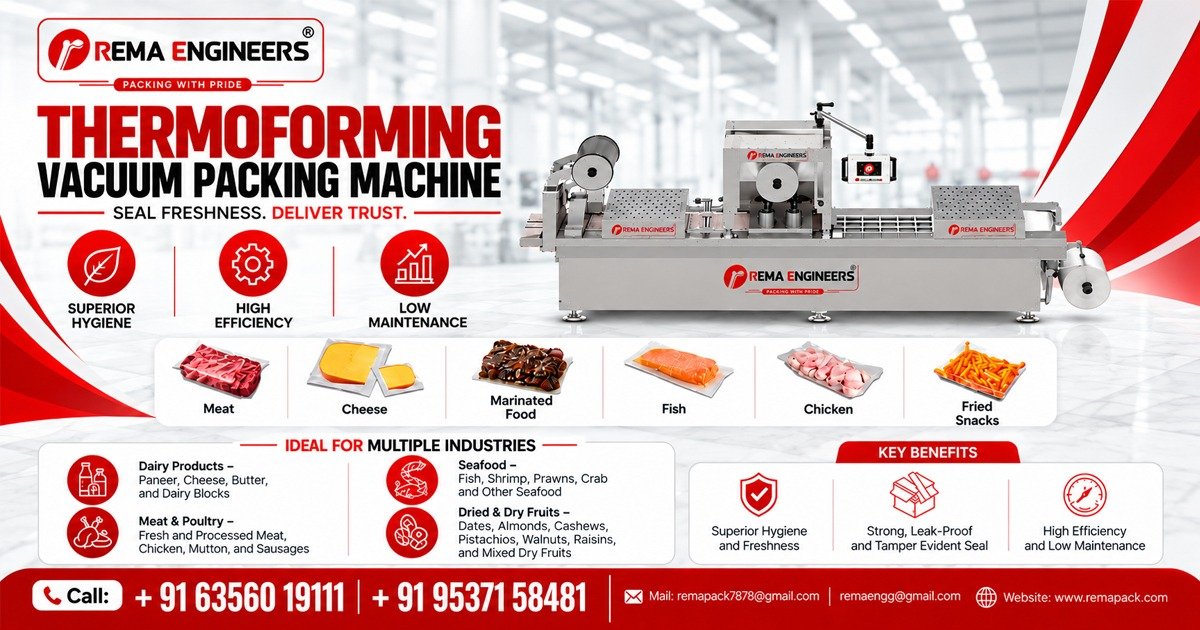 Thermoforming Vacuum Packing Machine In United States